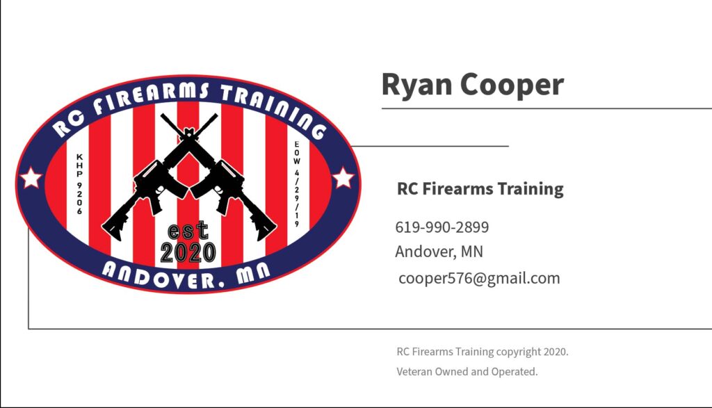 RC Firearms_Business Card_Front